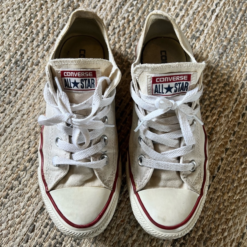 White Converse